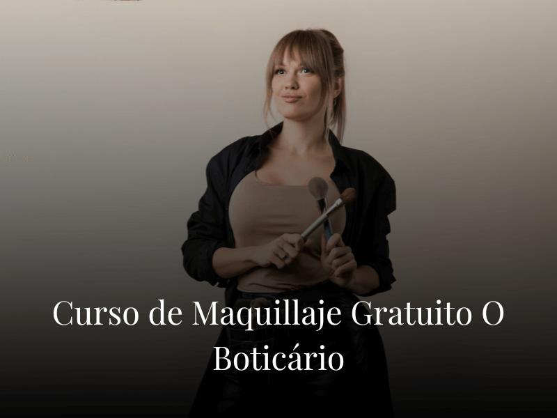 Curso de Maquillaje Gratuito O Boticário