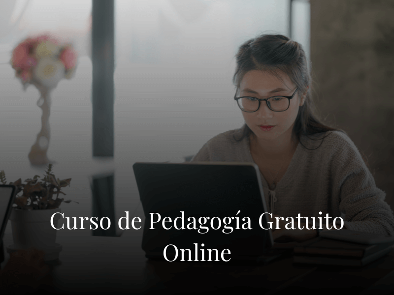 Curso de Pedagogía Gratuito Online