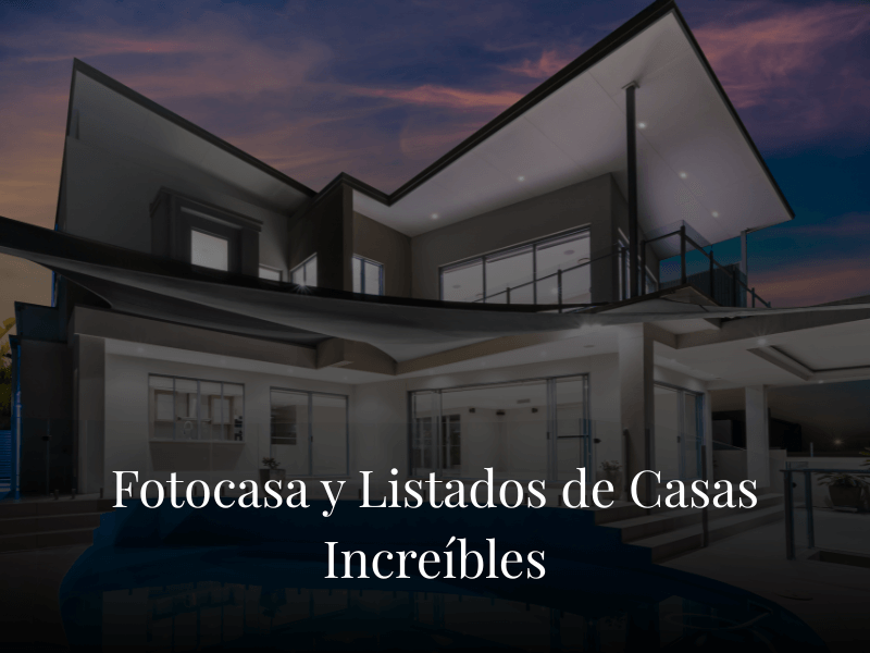 Fotocasa y Listados de Casas Increíbles Fotocasa y Listados de Casas Increíbles